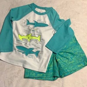 Baby Gap Rash Guard and Swim Shorts